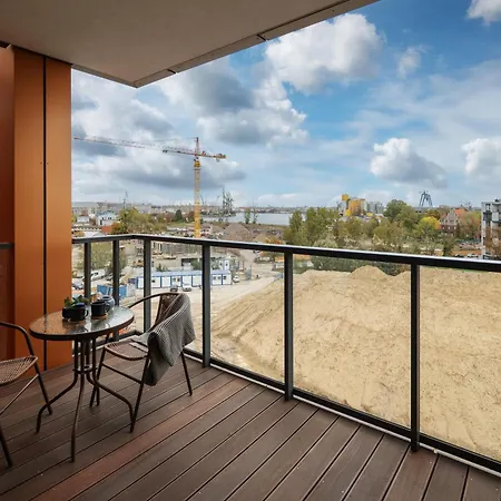 Lägenhet Brabank Riverside Stara Stocznia Premium Sauna & Gym *